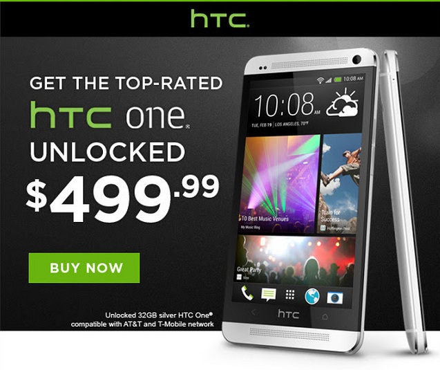 HTC One price cut