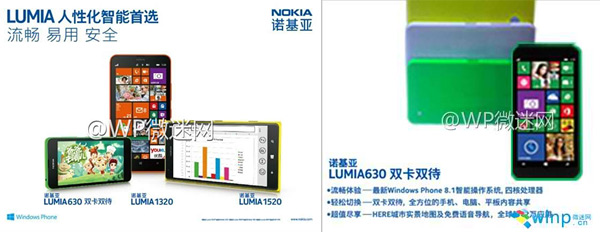 Lumia 630 live pictures