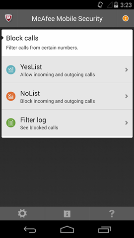 McAfee Mobile Security4