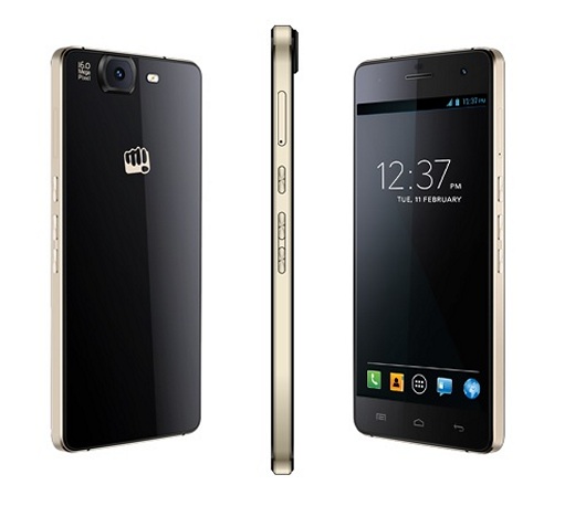 Micromax Canvas Knight gold