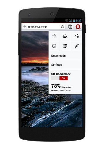 Opera for Android update