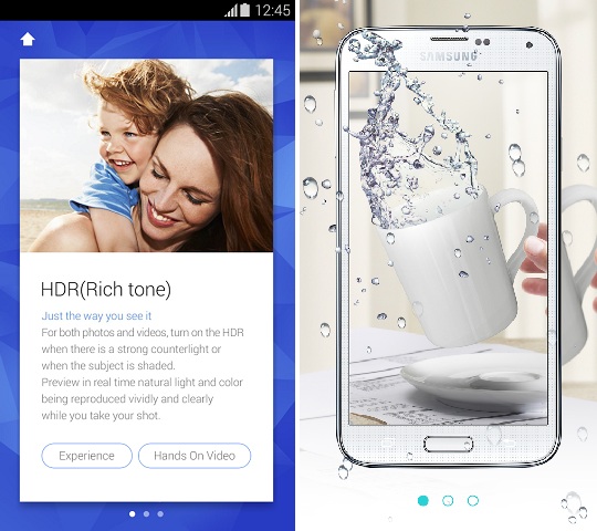 Samsung Galaxy S5 Experience app2