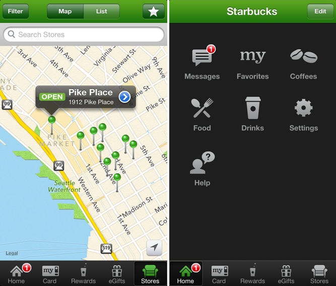 Starbucks app 4