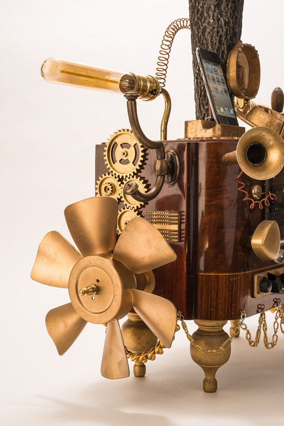 Steampunk Gramophone 3