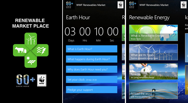 Windows-Earth-hour-app