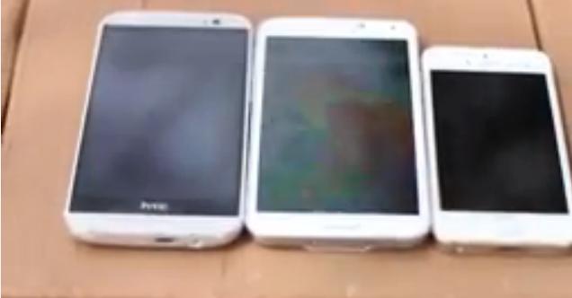 HTC One M8 vs Samsung Galaxy S5 vs Apple iPhone 5S