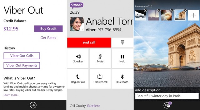 Viber 4.1 update for Windows Phone