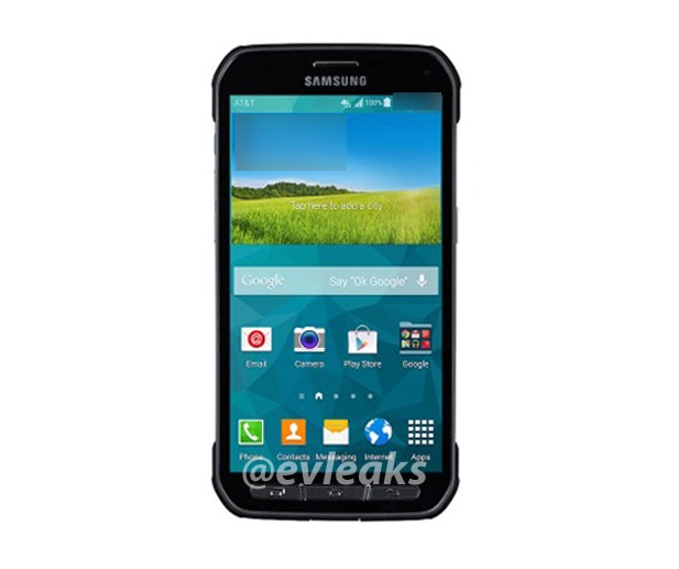 Galaxy S5 Active Press render