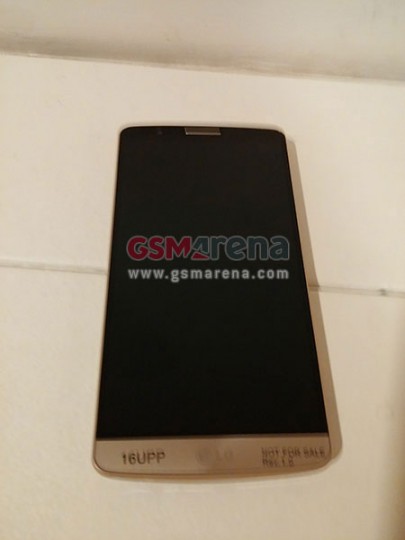 Gold LG G3 pictures leak