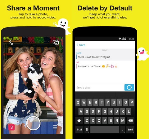 Snapchat-instant-messaging-update