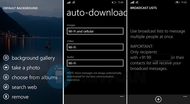 WhatsApp Windows Phone back update 2