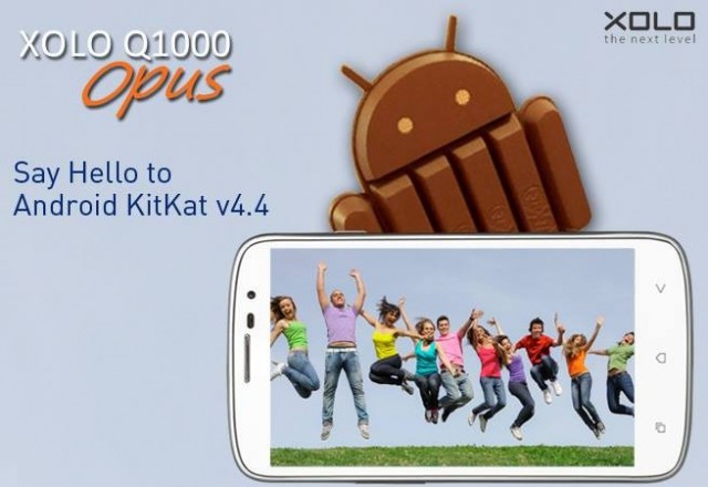 XOLO Q1000 Opus KitKat update