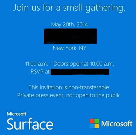 Surface mini event