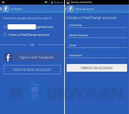 Freecharge app 1