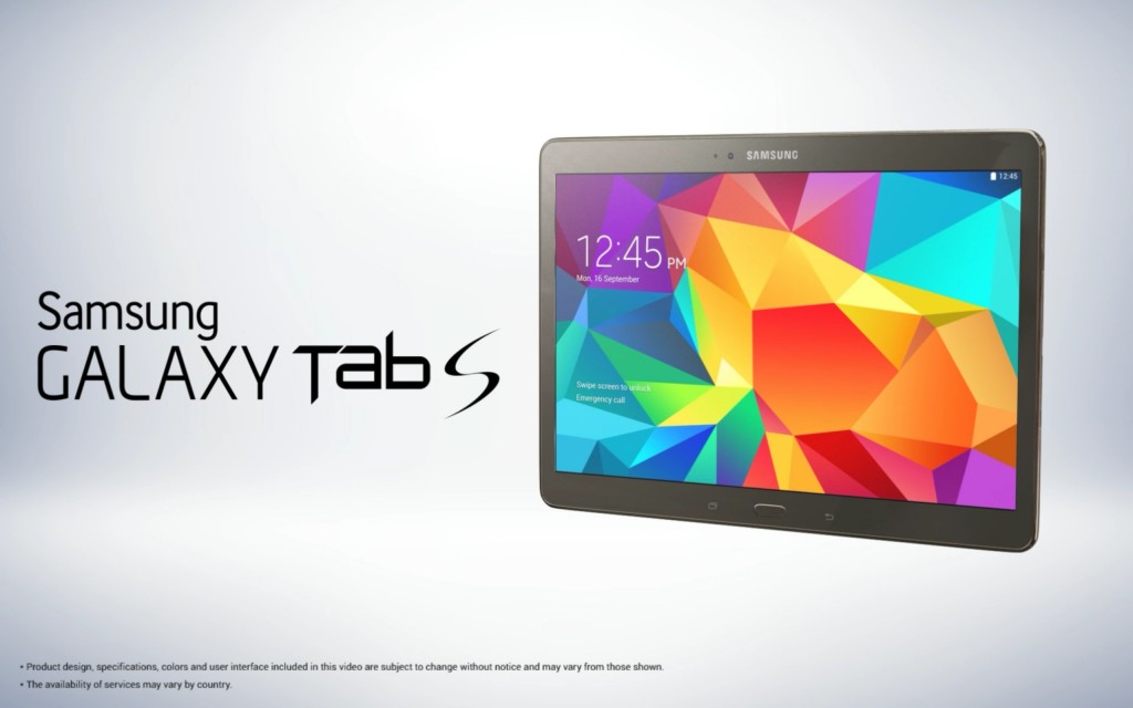 Galaxy Tab S 10.5 leaked pictures