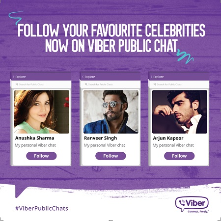 Viber launches Public Chats service to connect with celebrities and personalities 2 Viber launches Public Chats service to connect with celebrities and personalities
