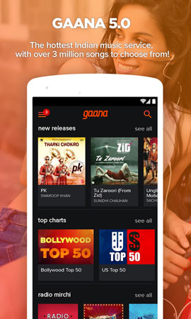 Gaana 5.0 for Android released; Brings referral programs and new features