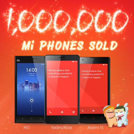 Xiaomi-1-million-sales-india