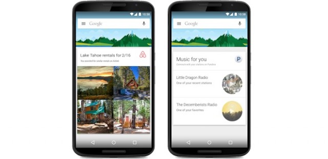 Google Now apps integration