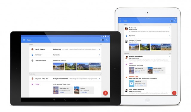 Google Inbox tablets