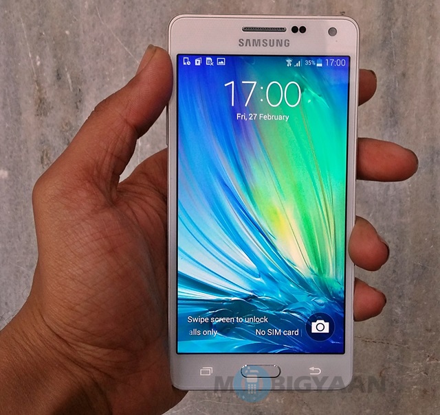 Samsung Galaxy Alpha Review > Display, Software