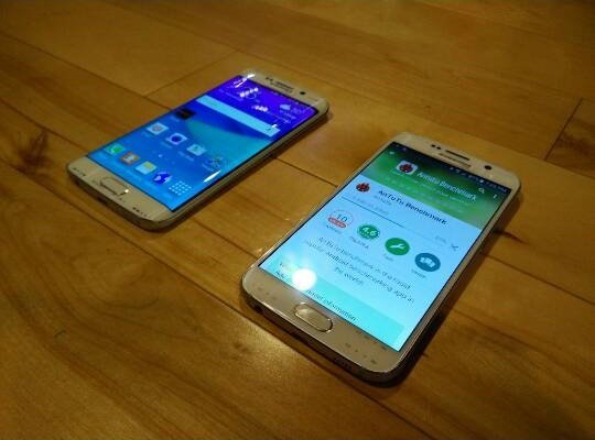 Samsung Galaxy S6 and Galaxy S6 Edge live images leaked! Samsung Galaxy S6 and Galaxy S6 Edge live images leaked!