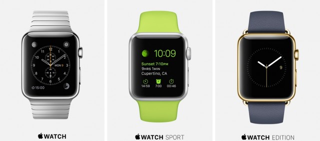 Apple Watch variants