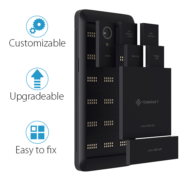 Foncraft modular smartphone 3