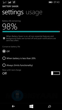 Microsoft Lumia 640 XL Dual SIM Review battery