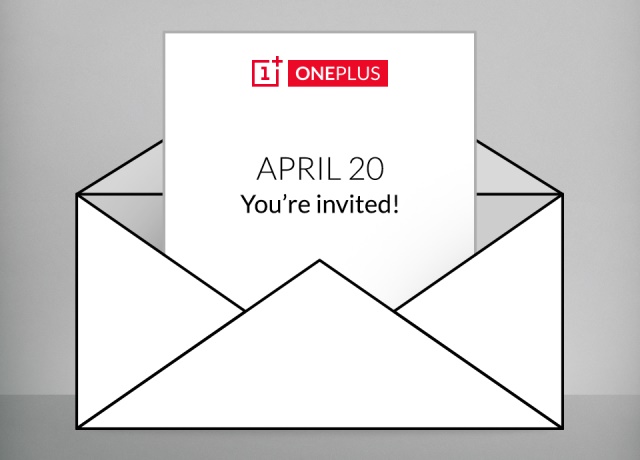 OnePlus April 20 event