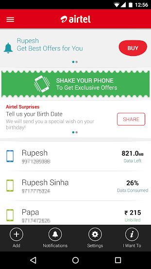 My Airtel app