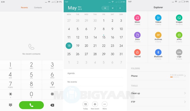 Xiaomi Mi 4i Review User Interface 5