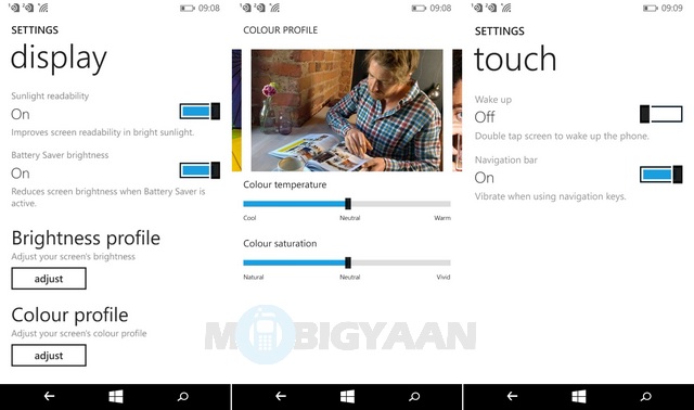 Microsoft Lumia 540 Review UI 1