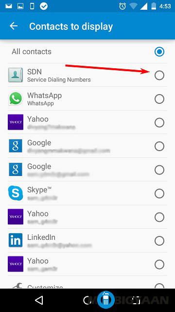 How to display Contacts with Phone Numbers only on Android (3)
