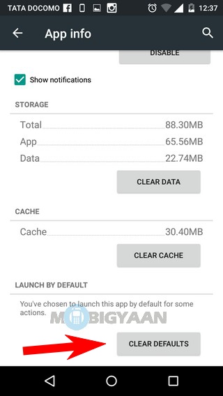 How to clear default apps on Android (4)