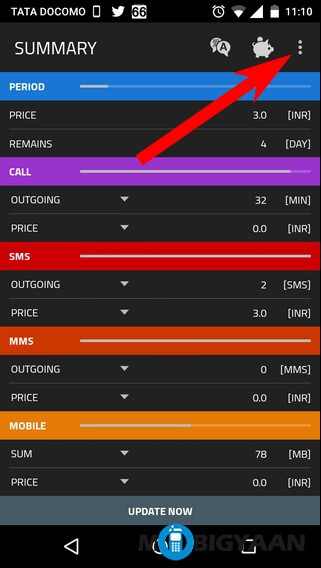 monitor postpaid bills