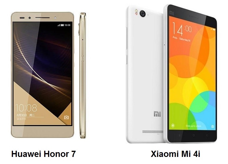 Huawei Honor 7 or Xiaomi Mi 4i Which is better