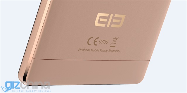 Elephone-M3-Champaign-Gold