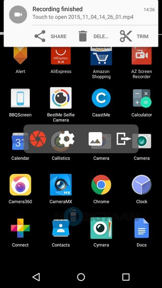 How to record screen activity on Android (2)