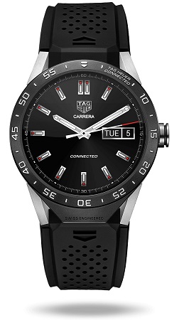 Android Wear 2.0 powered TAG Heuer smartwatch expected to come out in May 1 Tag Heuer connected smartwatch official