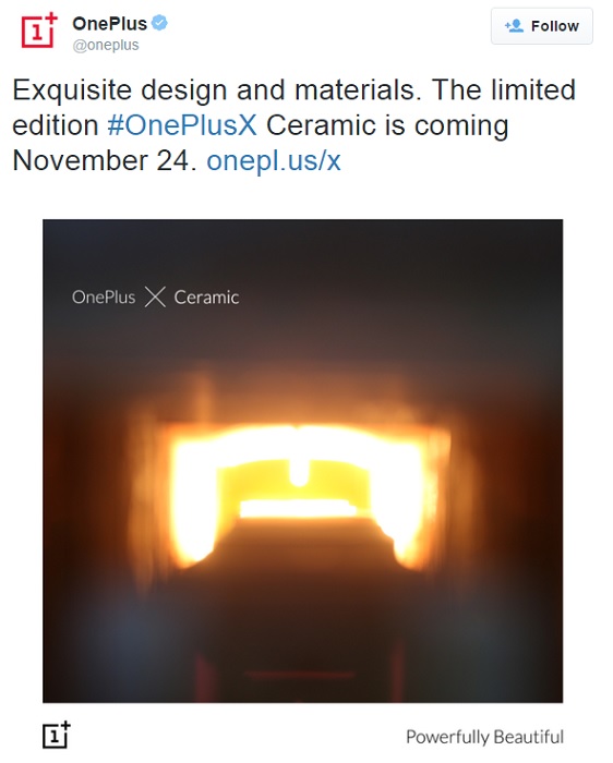 oneplus-x-ceramic-limited-edition-tweet