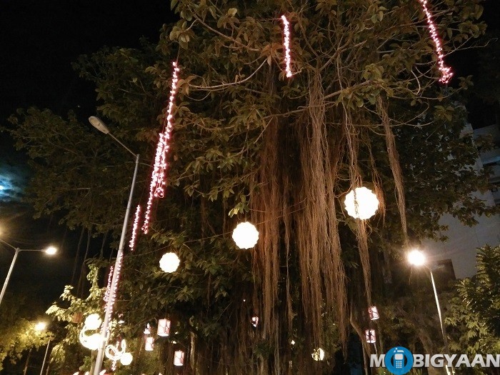 oneplus-x-review-camera-night-shot-lit-up-tree-non-hdr