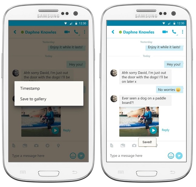 Latest Skype update lets you save video messages 1 skype-android-6-11-update-save-video-messages