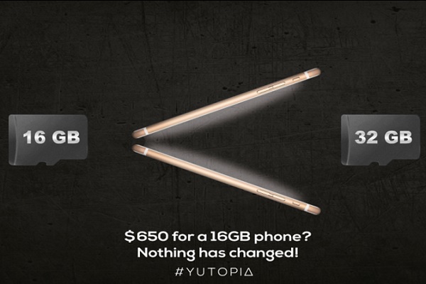 YU teases QuickCharge support for Yutopia; Trolls OnePlus 2 3 yu-yutopia-troll-iphone