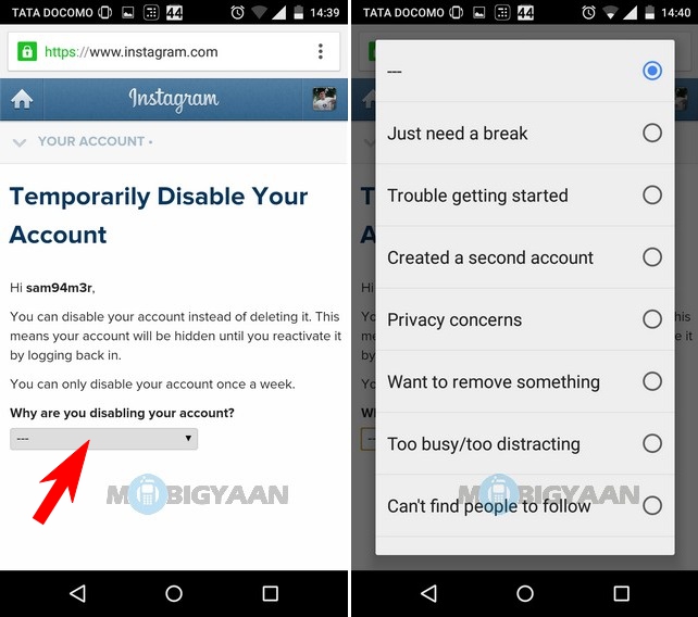 How to Delete Instagram Account [iOS] [Android] [Guide] (4)