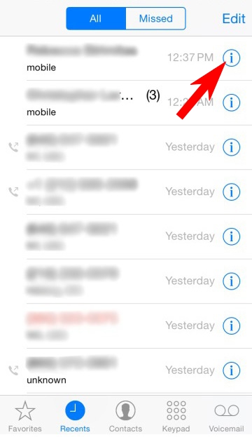 How to block phone numbers on iPhone (4)