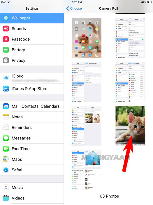 How to change the wallpaper on iPad [iOS] (4)