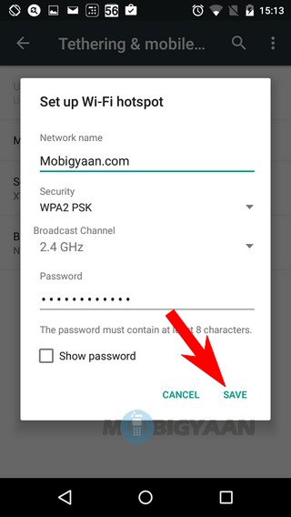 How to create Wi-Fi hotspot on Android phones [Guide] (7)