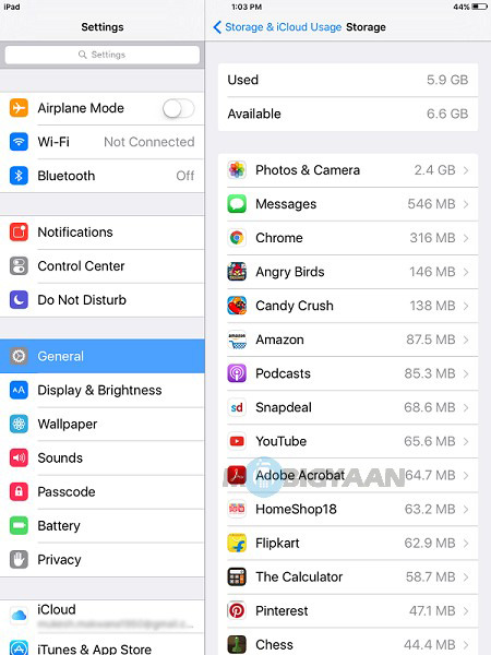 How to manage storage on iPad [Guide] (2)