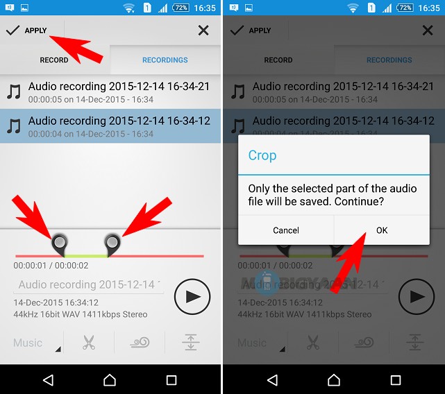 How to record voice on Android (1)